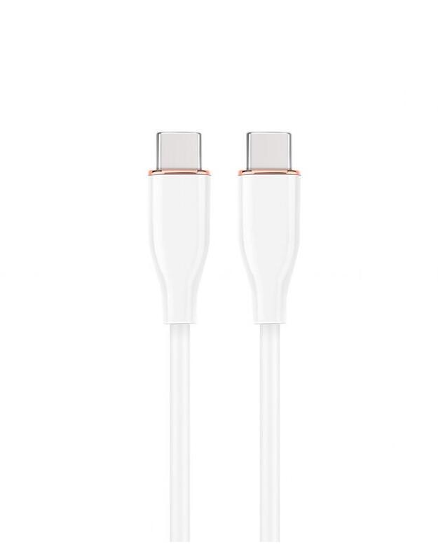CABLE USB-C 1.5M PREMIUM WHITE/CC-USB2S-CMCM-1.5M-W GEMBIRD