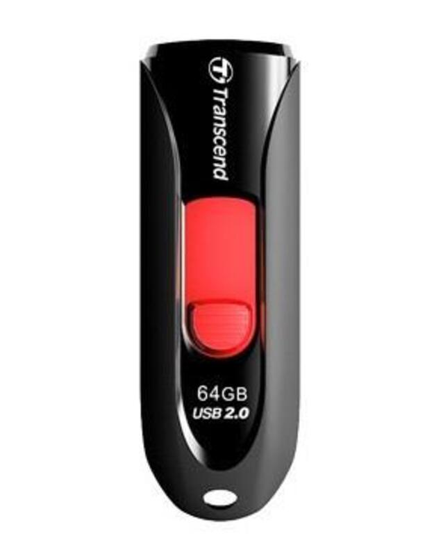MEMORY DRIVE FLASH USB2 64GB/590 TS64GJF590K TRANSCEND