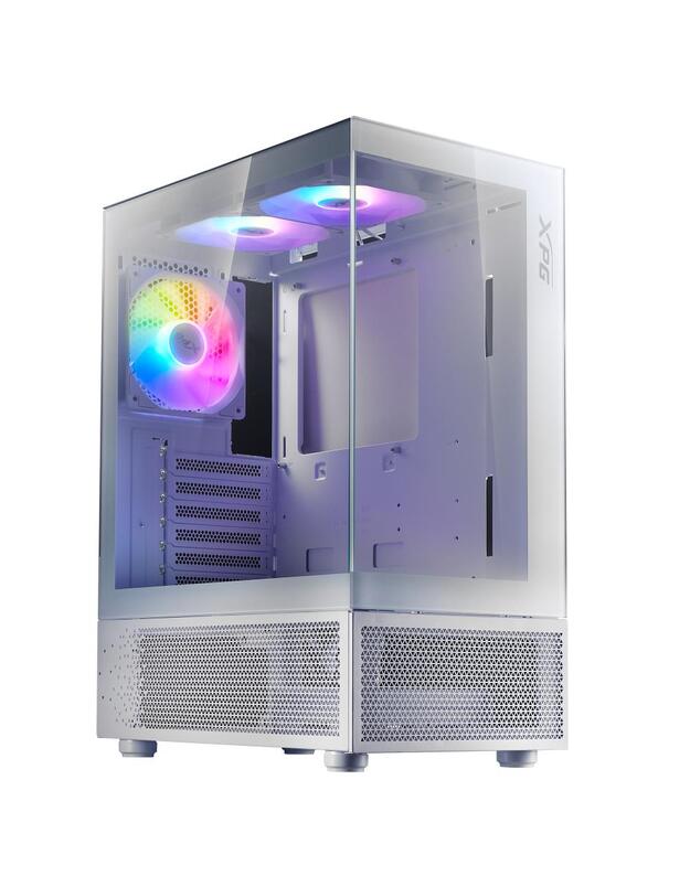 Case|ADATA|INVADER X MINI|MidiTower|Case product features Transparent panel|ATX|MicroATX|MiniITX|Colour White|INVADERXMINIMT-WHCWW