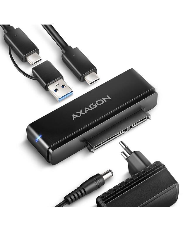 SSD ACC ADAPTER USB-C/SATA 6G/10GBPS 0.6M ADSA-FPX AXAGON