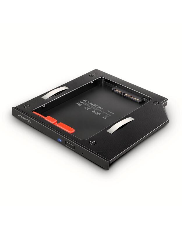 SSD/HDD CADDY 2.5  DVD SLOT/RSS-CD09 AXAGON