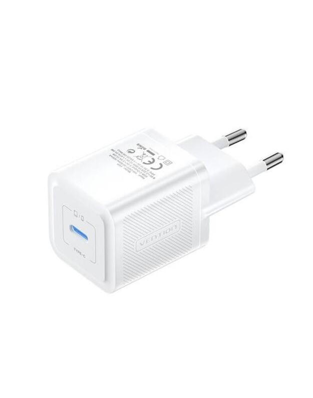 MOBILE CHARGER WALL 20W USB-C/1P WHITE FEPW0-EU VENTION