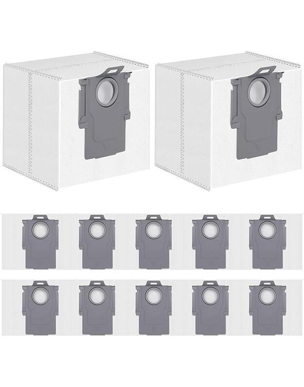 VACUUM ACC DUST BAG 12PCS/WHITE H5 8.04.0032 ROBOROCK