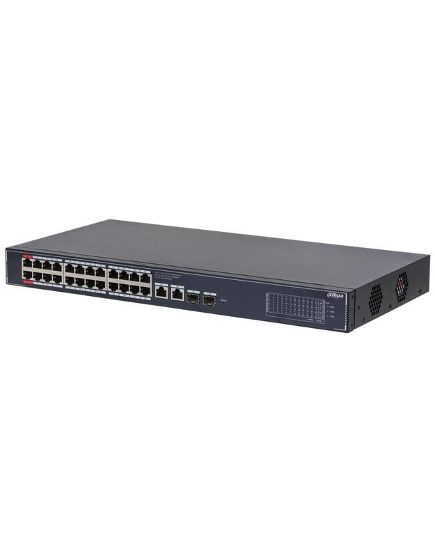 Switch|DAHUA|DH-SG4028LP|Type L2|PoE ports 4|240 Watts|SG4028LP