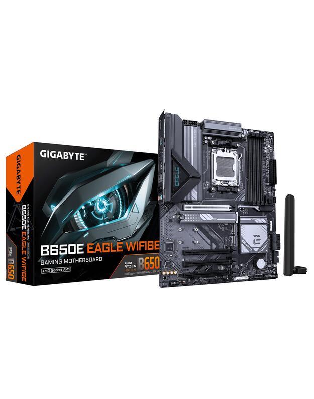 Mainboard|GIGABYTE|SAM5|ATX|Memory DDR5|Memory slots 4|B650EEAGLEWF6E1.0