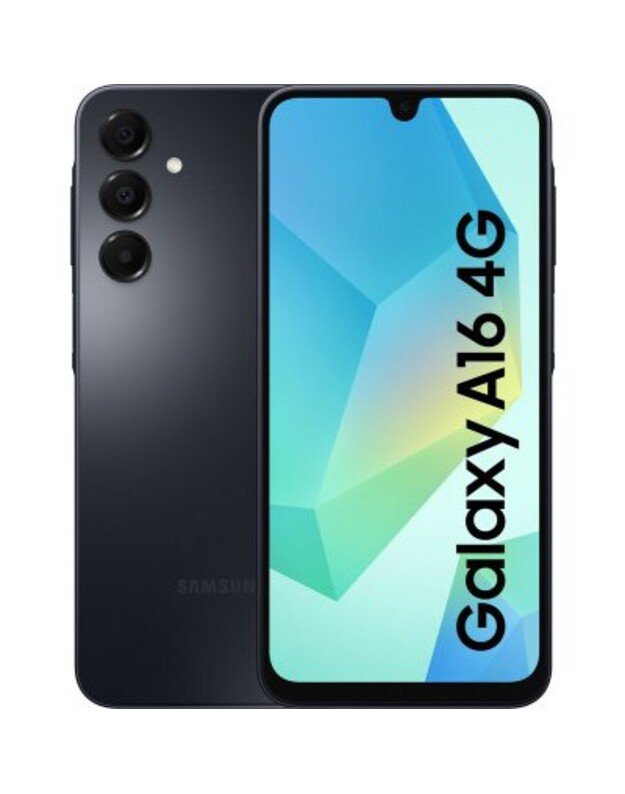 Samsung Galaxy A16 4G 4/128GB + Dovana (Samsung Buds FE ausinės), juoda 2