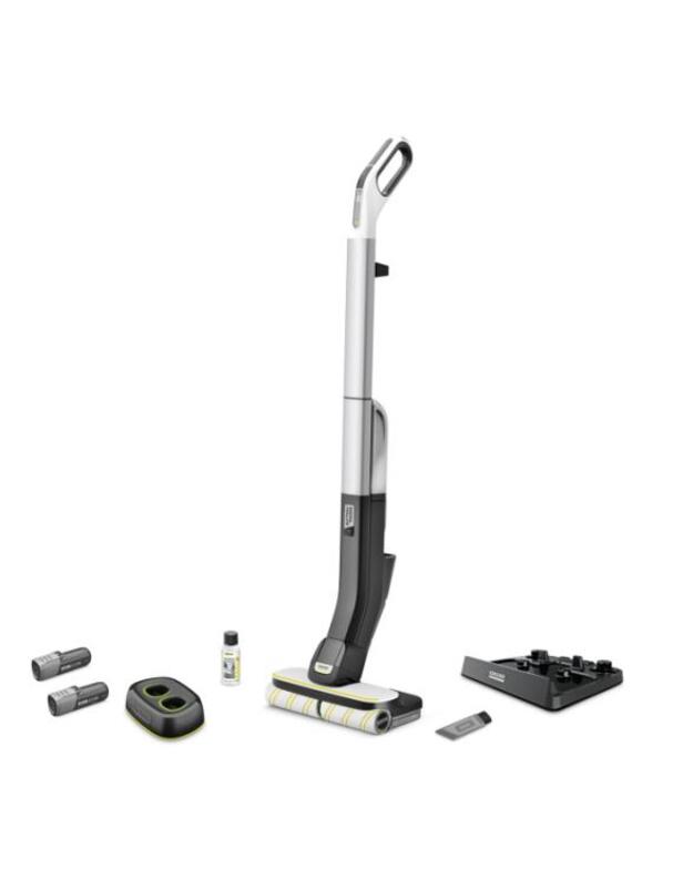 Vacuum Cleaner|KARCHER|dry&wet|Stick vacuum|Grey/Black|Bagless|Battery|1.056-400.0