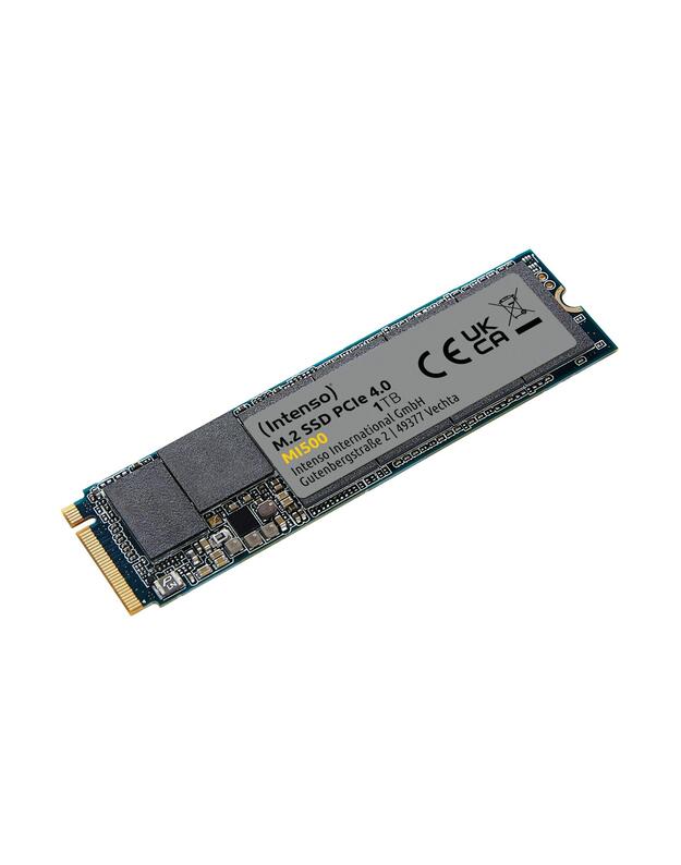 SSD|INTENSO|MI500|1TB|M.2|NVMe|3D NAND|Write speed 4500 MBytes/sec|Read speed 5300 MBytes/sec|4mm|TBW 600 TB|MTBF 1500000 hours|3836460