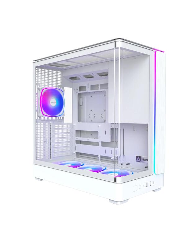 Case|MONTECH|micro ATX/Mini-ITX|White|Midi Tower|PC|KING 45 PRO|KING45PRO(W)