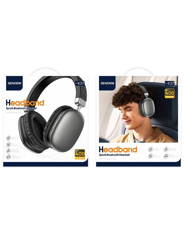 SENDEM K37 HF BT, juodos 2