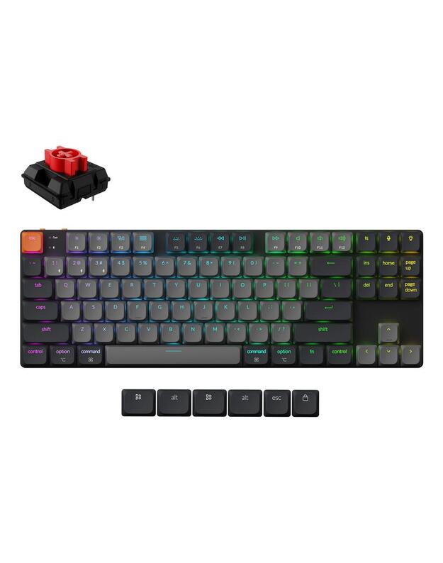 KEYBOARD WRL K1 RGB/BLACK K1X-B1 KEYCHRON