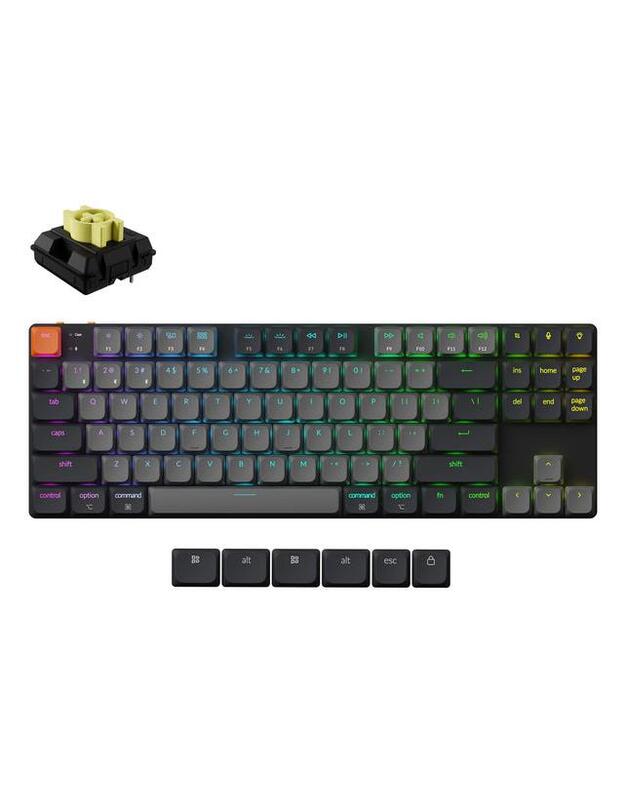 KEYBOARD WRL K1 RGB/BLACK K1X-B4 KEYCHRON