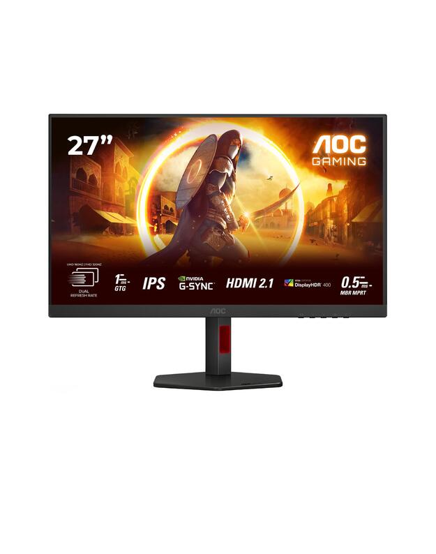 LCD Monitor|AOC|27  |3840 x 2160 pixels|4K Ultra HD|Native aspect ratio 16:9|LED|Flat|U27G4R