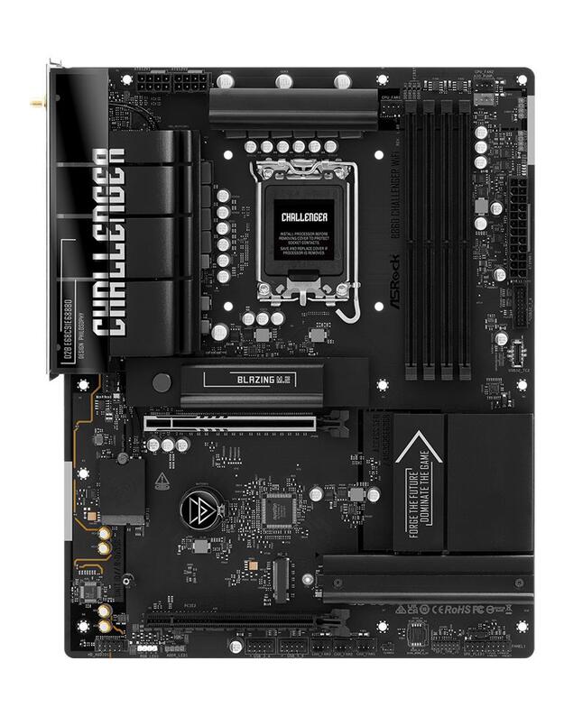 Mainboard|ASROCK|Intel B860|LGA 1851 (Socket V1)|ATX|RAM DDR5-SDRAM|4xSlots|Wi-Fi Yes|Bluetooth Yes|1xNumber of M.2 (M) slots|B860CHALLENGERWIFI