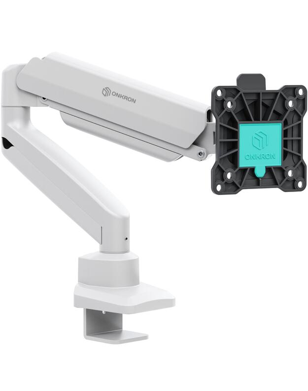 MONITOR ACC DESK MOUNT/13-32  BLK/WHT G80-BW ONKRON