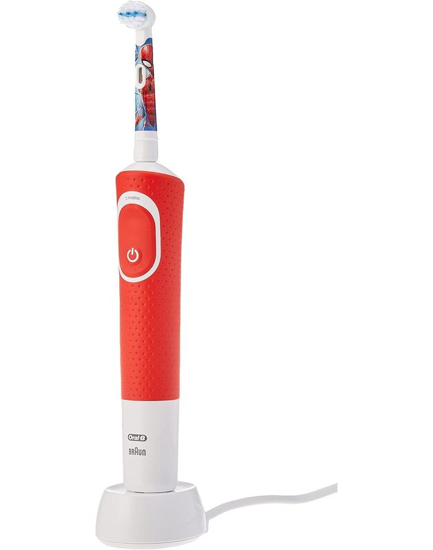 Elektrinis dantų šepetėlis ORAL-B BRAUN D100 SPIDERMAN 1