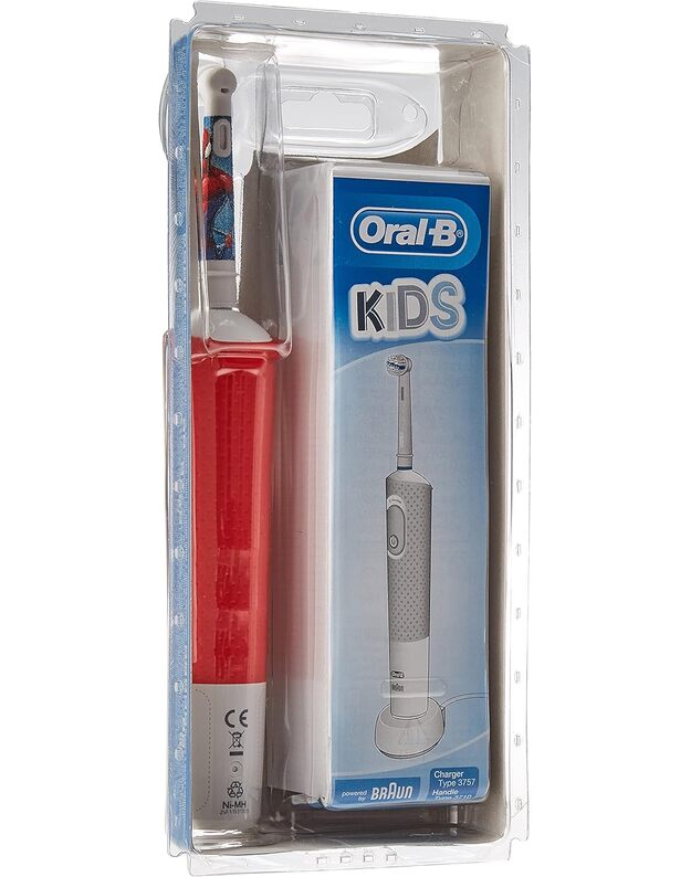 Elektrinis dantų šepetėlis ORAL-B BRAUN D100 SPIDERMAN 4
