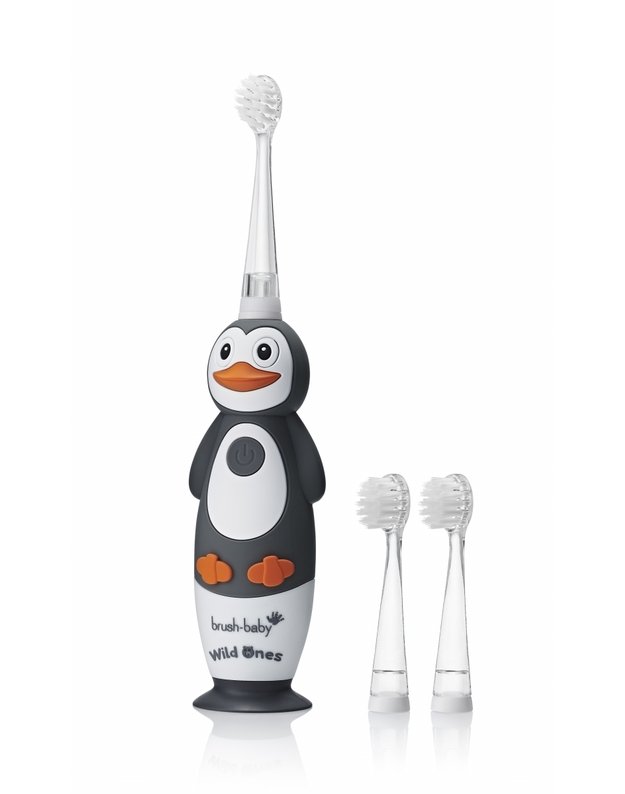Elektrinis dantų šepetukas Brush baby WILDONES PENGUIN 1