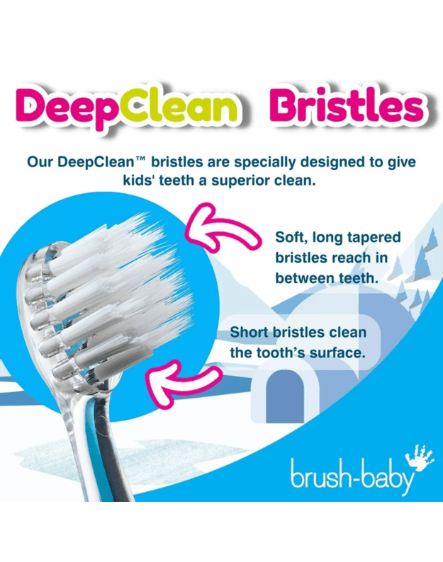 Elektrinis dantų šepetukas Brush baby WILDONES PENGUIN 7