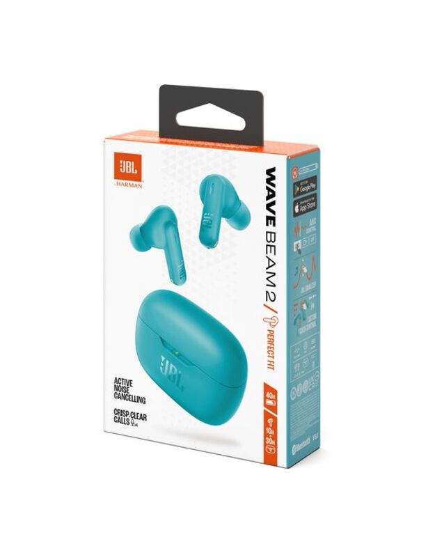JBL Wave Beam 2, mėlyna 6
