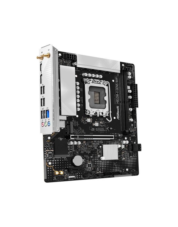 Mainboard|ASROCK|LGA 1851 (Socket V1)|RAM DDR5-SDRAM|2xSlots|H810M-XGEN5WIFI