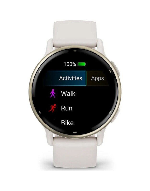 Garmin VivoActive 5 Ivory (Ivory/Cream Gold) 4