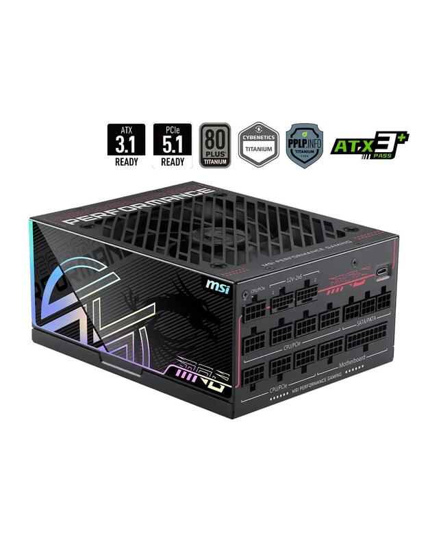 Power Supply|MSI|MPG Ai1300TS PCIE5|ATX|PC|100 - 240 V|1300 W|MPGAI1300TSPCIE5
