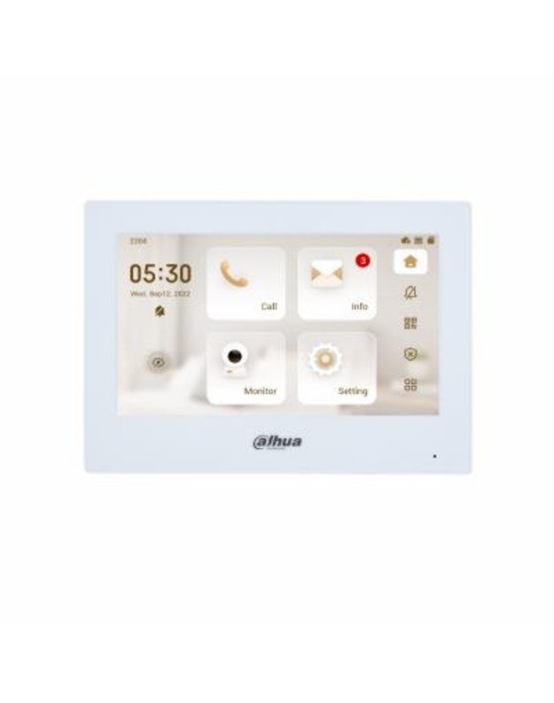 MONITOR LCD 7  IP DOORPHONE/WIFI VTH2622GW-W DAHUA