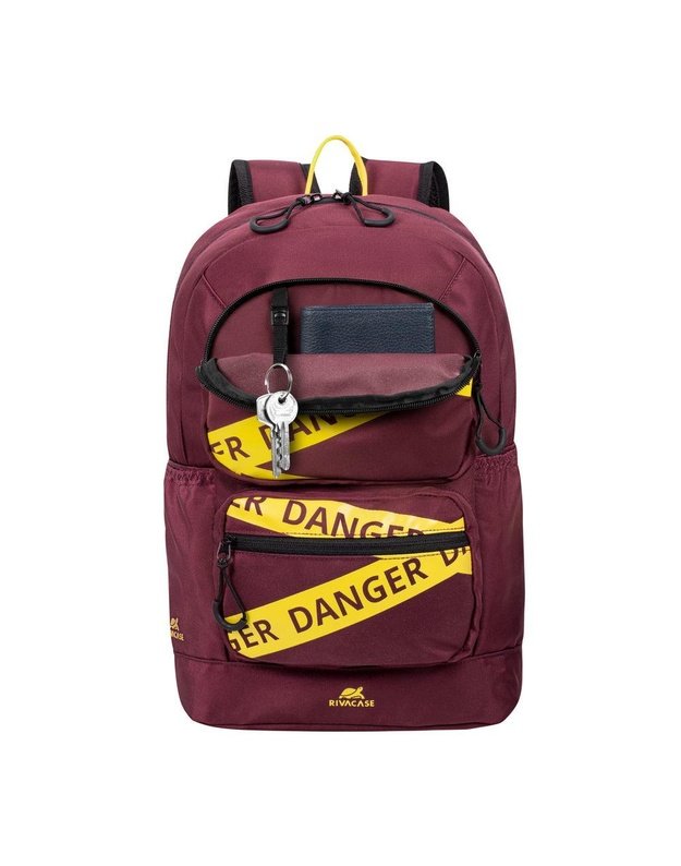 NB KUPRINĖ URBAN 14L 13.3 /5421 BURGUNDY RED RIVACASE
