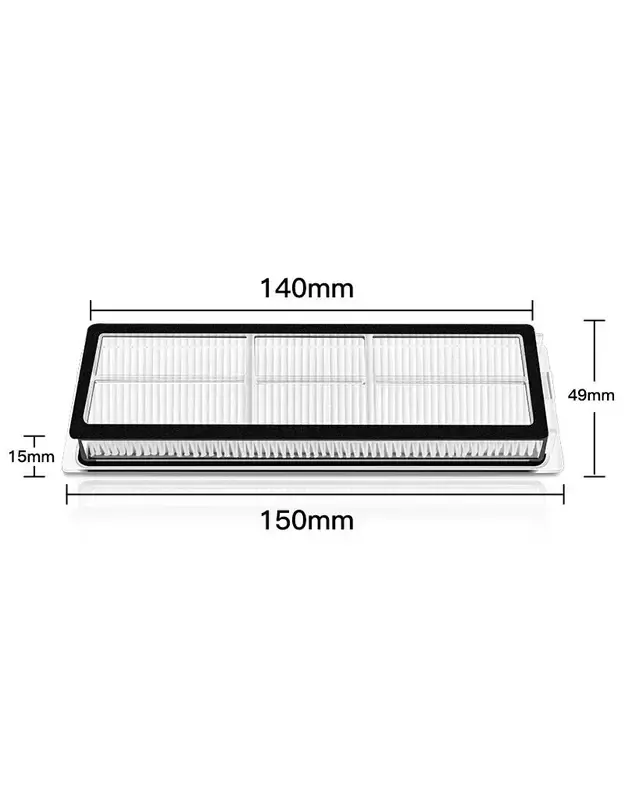 Filtras Xiaomi Robot Vacuum X10, S10+, X10+, Mop 2 Ultra, Mop 2,  2vnt (pakaitalas) 2