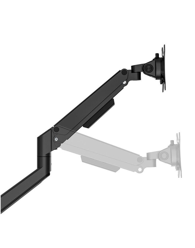 Dvigubas monitorių stalinis laikiklis Neomounts 17–32", juodas (DS70-250BL2)
