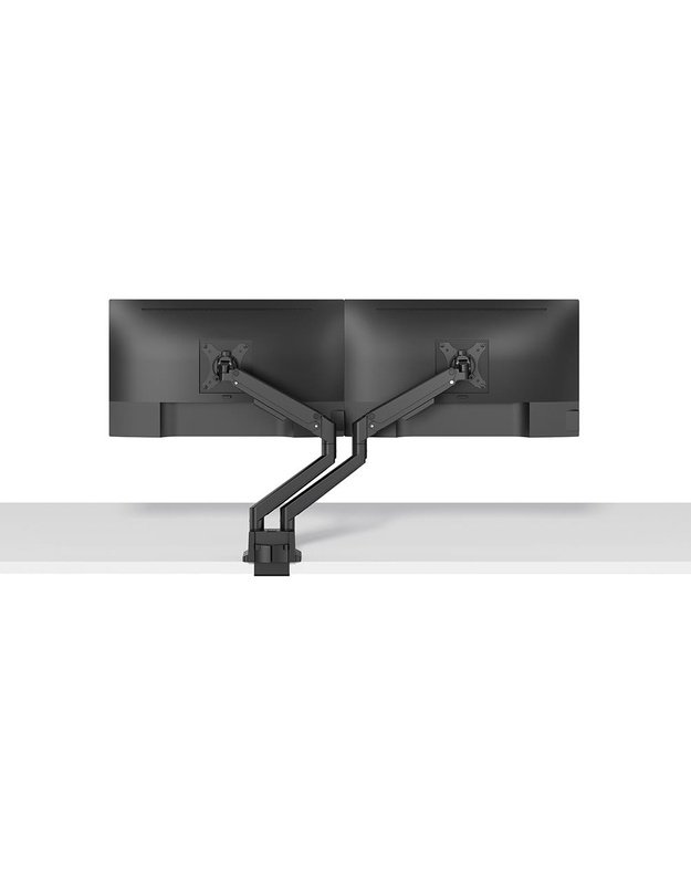 Dvigubas monitorių stalinis laikiklis Neomounts 17–32", juodas (DS70-250BL2)
