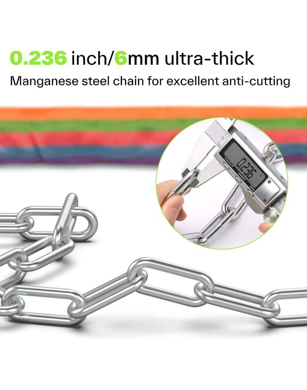 Lydsto YM-CHS02 rainbow dviračio užraktas - grandinė 3