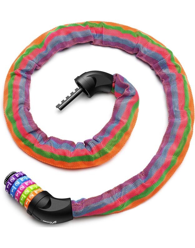 Lydsto YM-CHS02 rainbow dviračio užraktas - grandinė