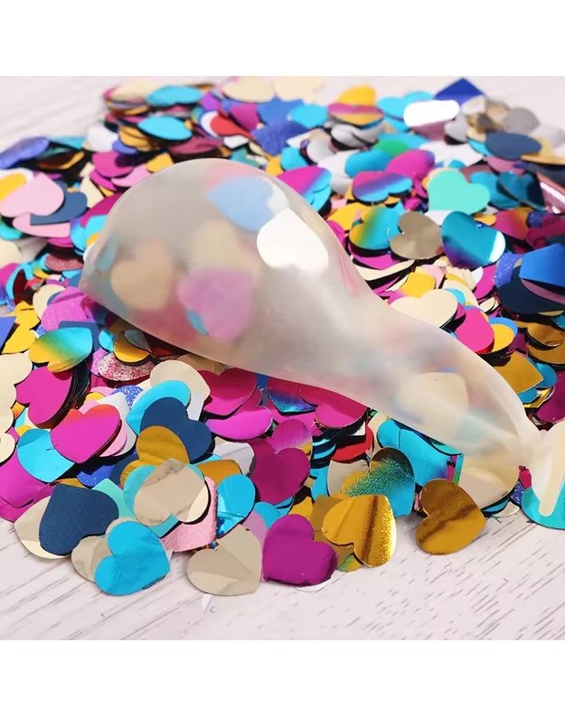 Sequined colorful latex party balionų rinkinys (12 colių, 100 vnt) 3