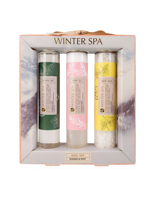Набор косметики для ванны в подарочной упаковке WINTER SPA