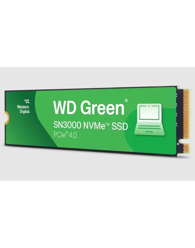 SSD|WESTERN DIGITAL|Green|1TB|M.2|PCIe Gen4|NVMe|Write speed 4200 MBytes/sec|Read speed 5000 MBytes/sec|2.3mm|TBW 150 TB|WDS100T4G0E