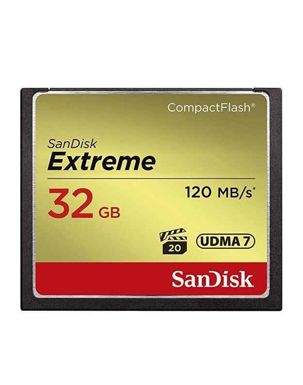 MEMORY COMPACT FLASH 32GB/SDCFXSB-032G-G46 SANDISK