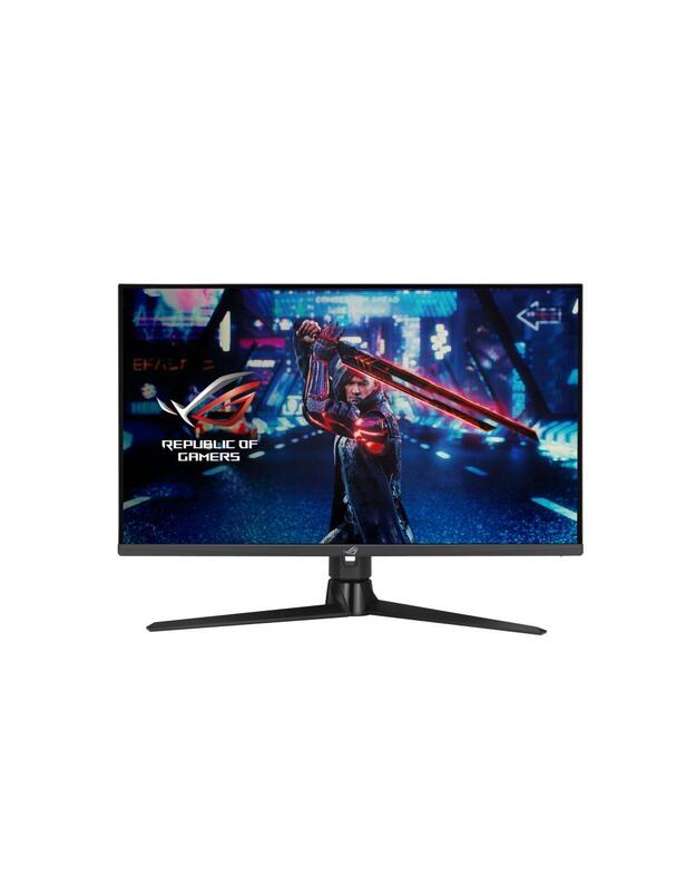 LCD Monitor|ASUS|32 |Gaming/4K|Panel IPS|3840x2160|16:9|160Hz|Matte|1 ms|Swivel|Height adjustable|Tilt|Colour Black|90LM08B0-B01170