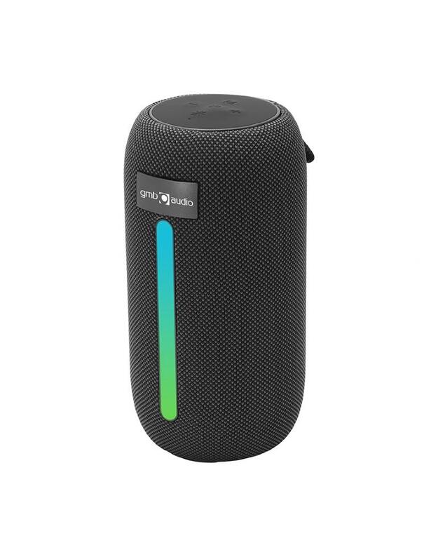 Portable Speaker|GEMBIRD|Black|Portable/Wireless|Bluetooth|SPK-BT-LED-07