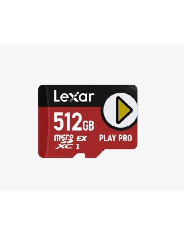 MEMORY MICRO SDXC 512GB UHS-I/PLAY LMSXPS0512G-BNNNG LEXAR