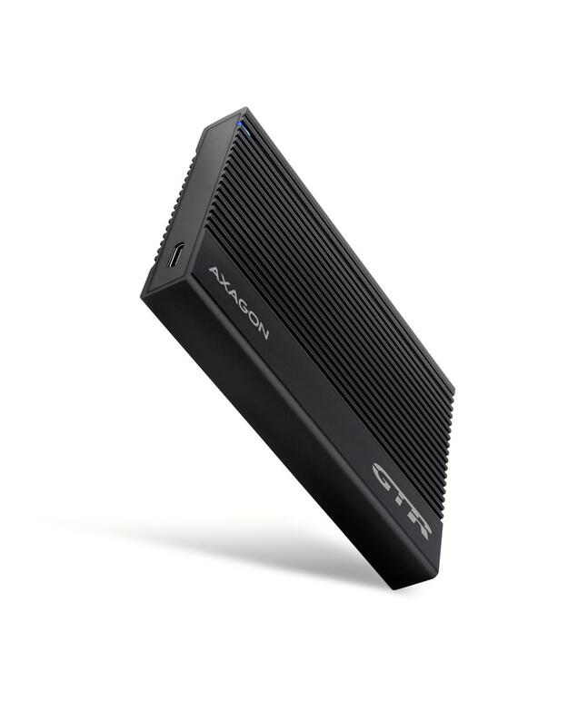 HDD ACC ENCLOSURE 2.5 /USB-C BLACK EE25-GTR AXAGON