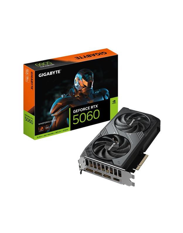 VGA PCIE16 RTX5060 8GB GDDR7/GV-N5060WF2OC-8GD GIGABYTE