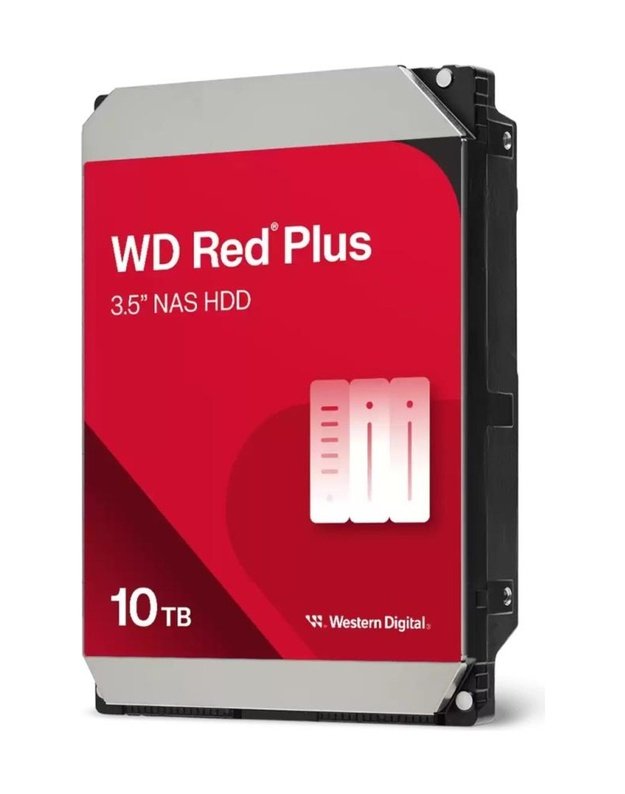HDD|WESTERN DIGITAL|Red Plus|10TB|SATA|512 MB|7200 rpm|3,5 |WD100EFGX