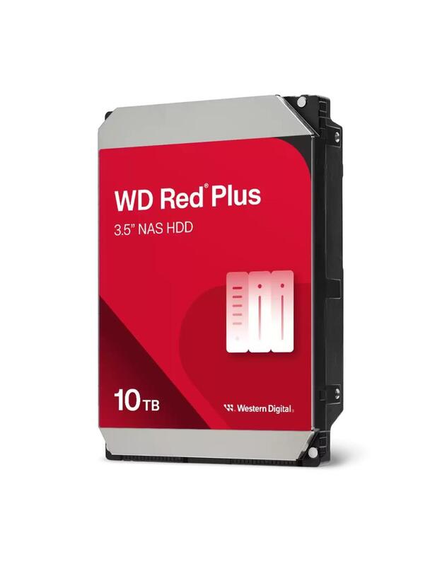 HDD|WESTERN DIGITAL|Red Plus|10TB|SATA|512 MB|7200 rpm|3,5 |WD100EFGX