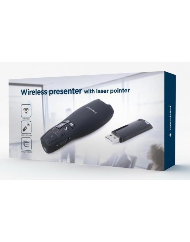 PRESENTER/POINTER WRL USB/WP-L-12 GEMBIRD