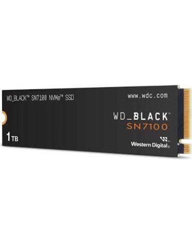 SSD|WESTERN DIGITAL|Black SN7100|1TB|M.2|PCIe Gen4|NVMe|3D TLC|Write speed 6900 MBytes/sec|Read speed 7250 MBytes/sec|WDS100T4X0E