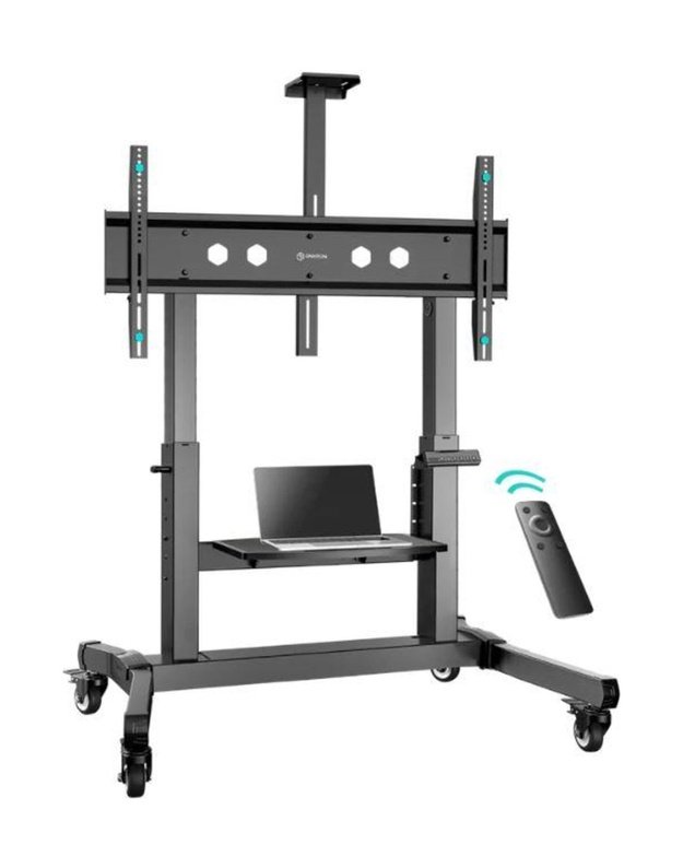 Motorizuotas mobilus TV stovas Onkron 50–100", juodas (TS1991E-B)