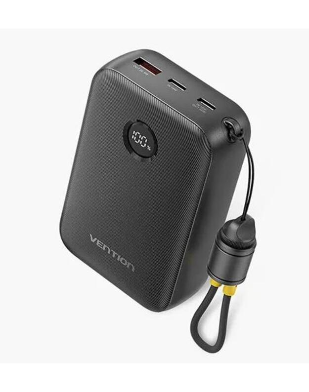 POWER BANK USB 20000MAH 22.5W/BLACK FKBB0-C VENTION