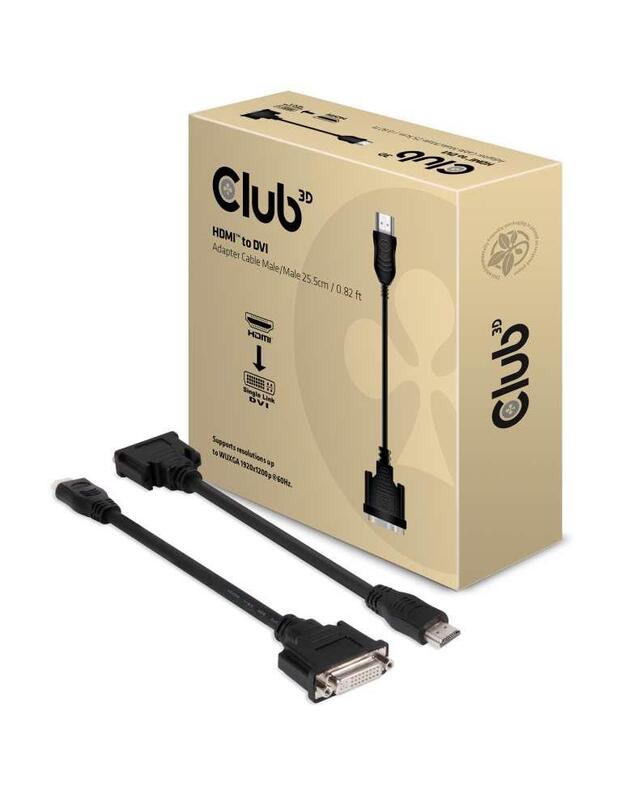 I/O ADAPTER HDMI TO DVI-D/CAC-HMD>DFD CLUB3D